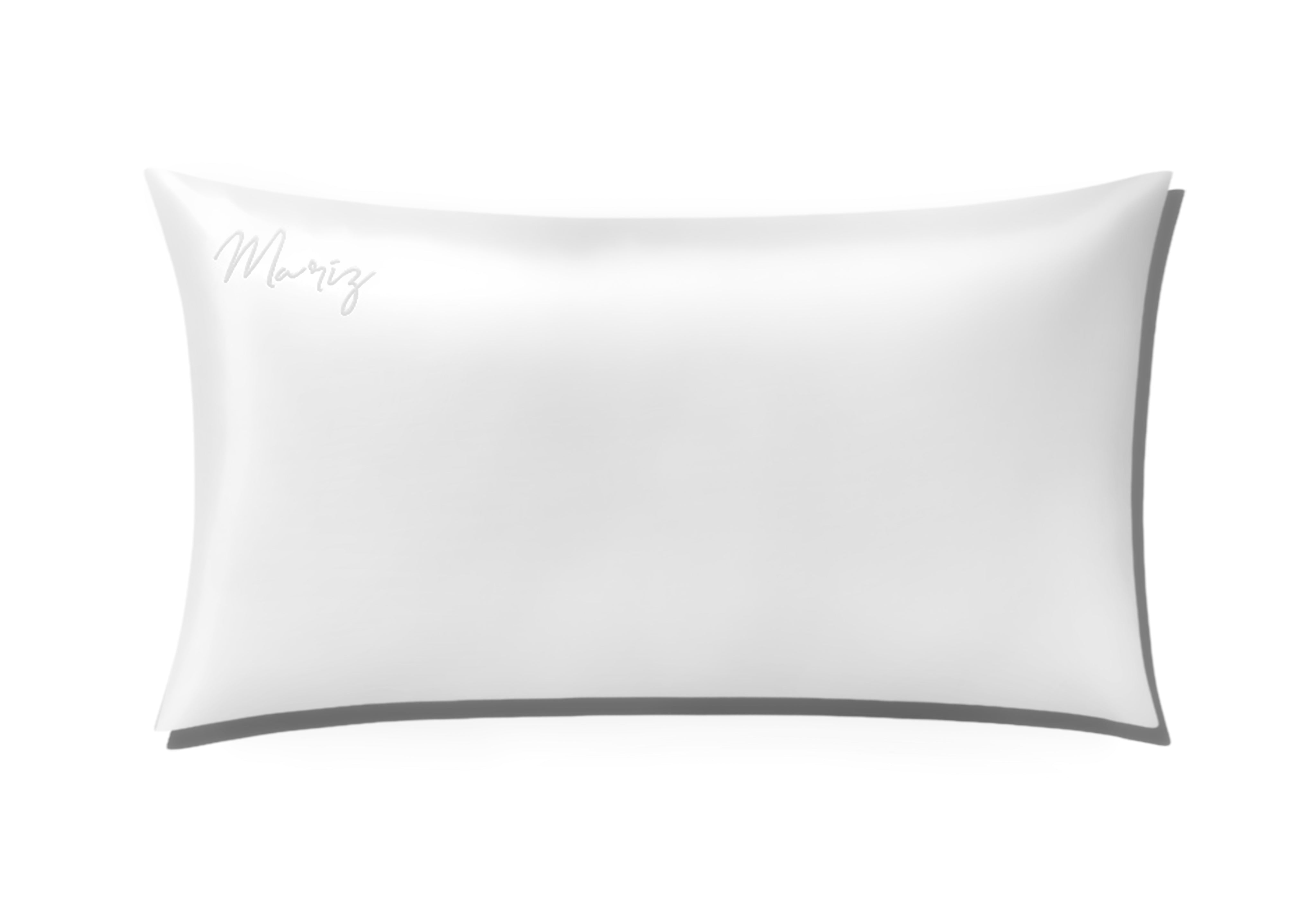 100% Pure Mulberry Silk Pillowcase by Mariz - Ivory King Size