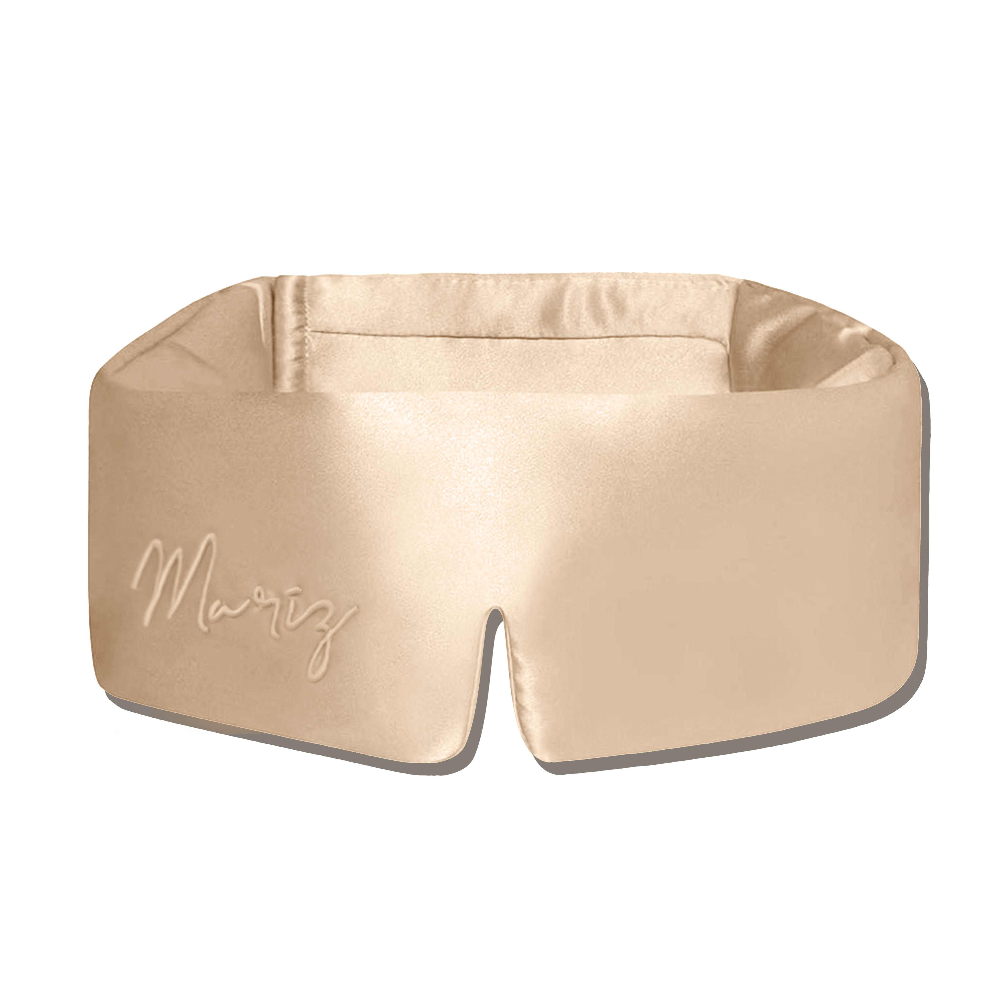 Champagne Adjustable Silk Sleep Mask
