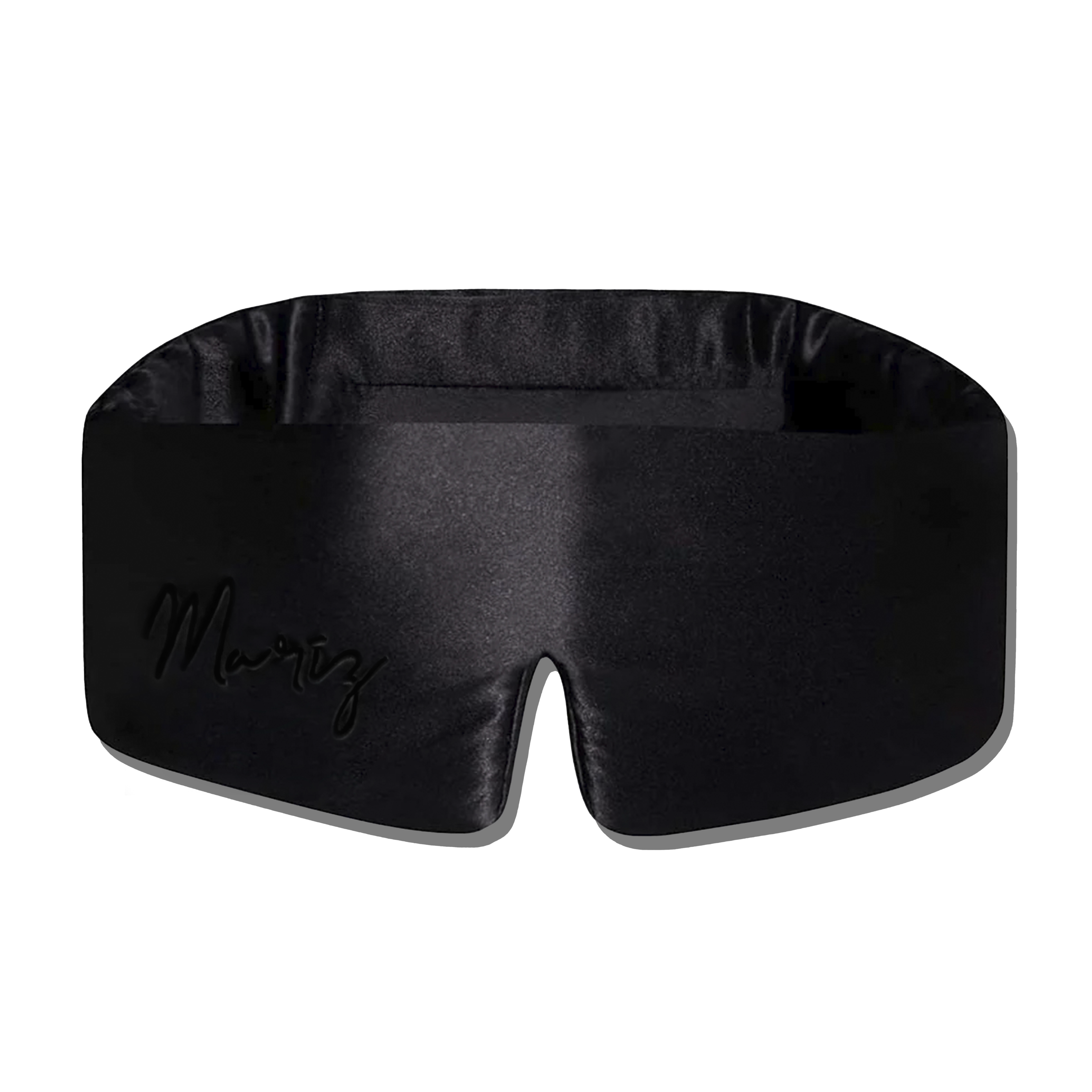 Black Adjustable Silk Sleep Mask