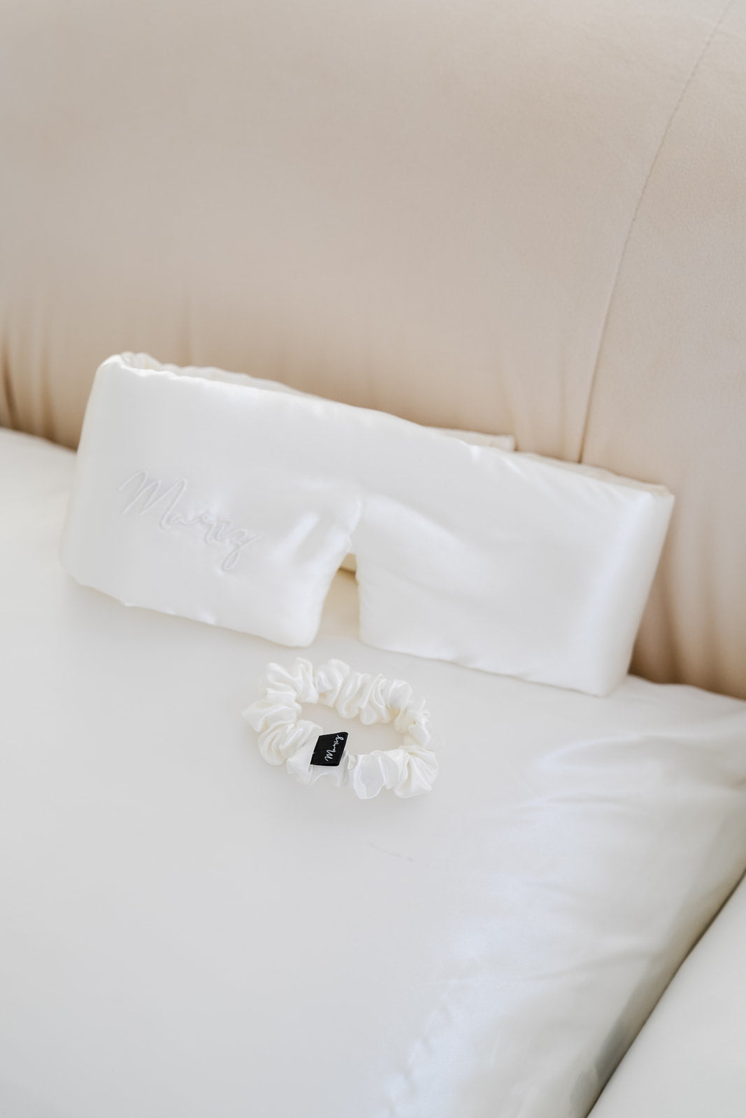 Ivory Midi Scrunchie Set