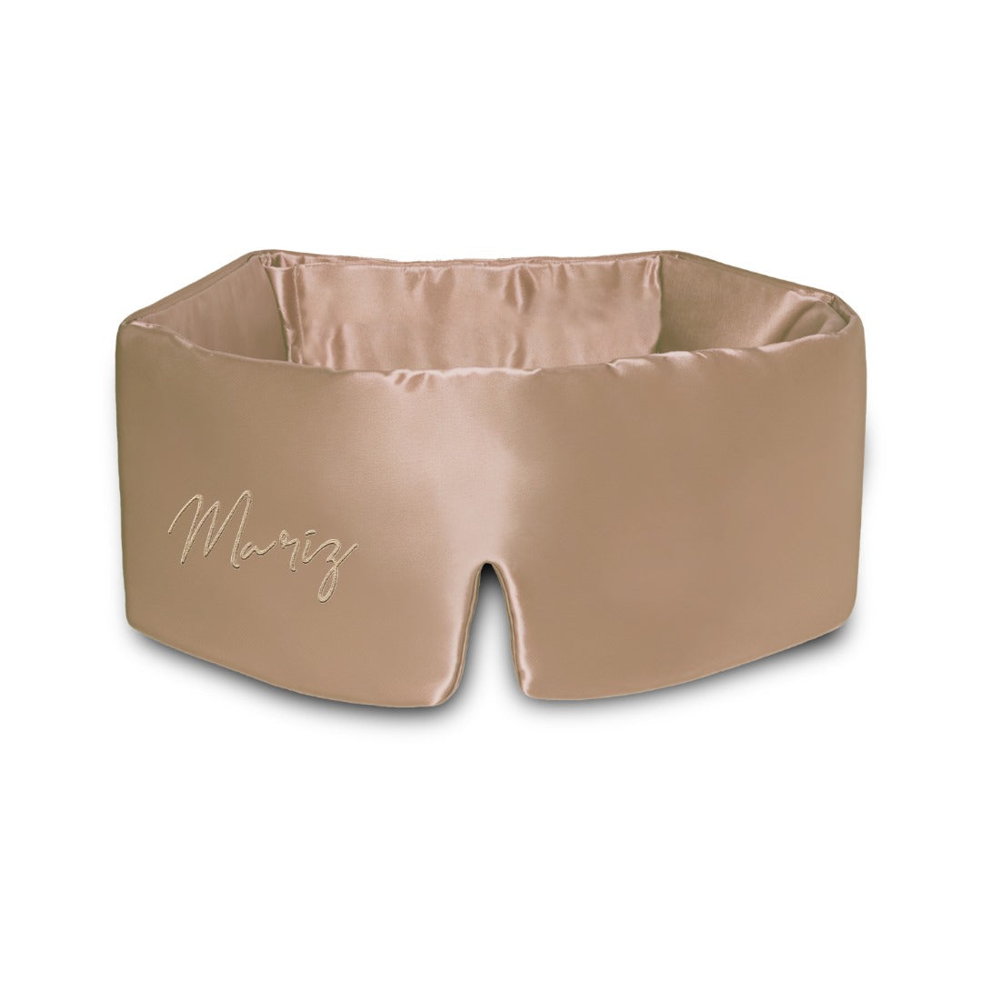 Champagne Adjustable Sleep Mask