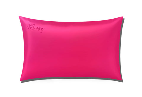 Mariz Beauty Sleep Set — silk pillowcase, sleep mask and scrunchies in matching colors