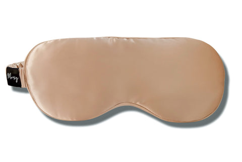 Champagne Silk Sleep Mask — Classic Fit