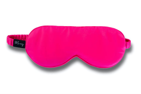 Harmony Pink Silk Sleep Mask — Classic Fit
