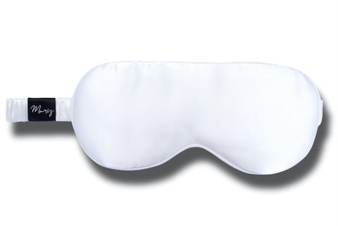 Ivory Silk Sleep Mask — Classic Fit