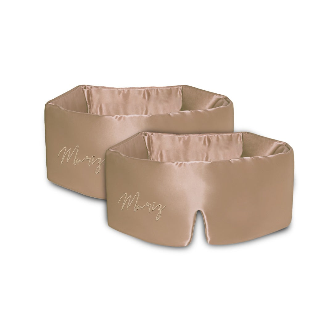 Champagne Adjustable Sleep Mask