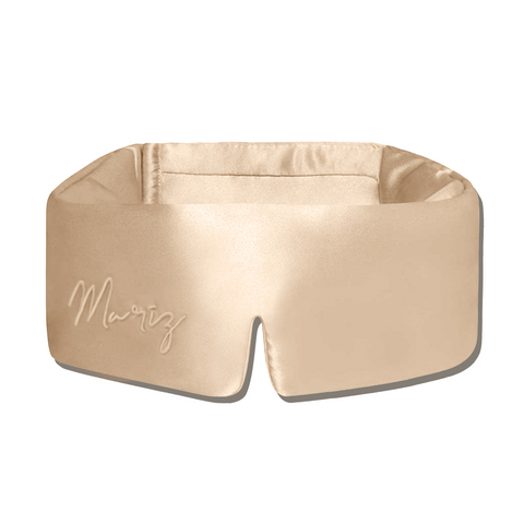 Champagne Silk Sleep Mask — Cloud Fit