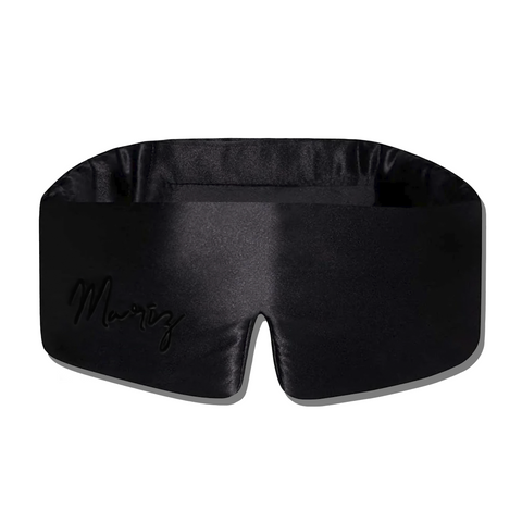 Black Silk Sleep Mask — Cloud Fit