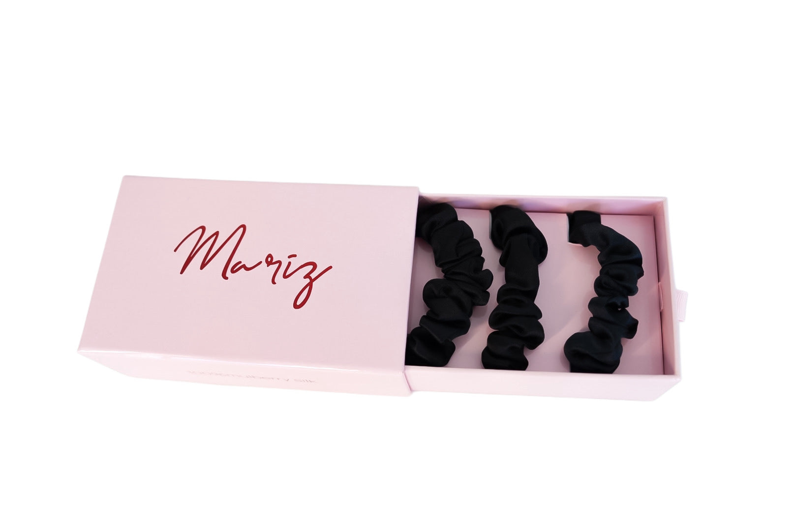 Noire Midi Scrunchie Set